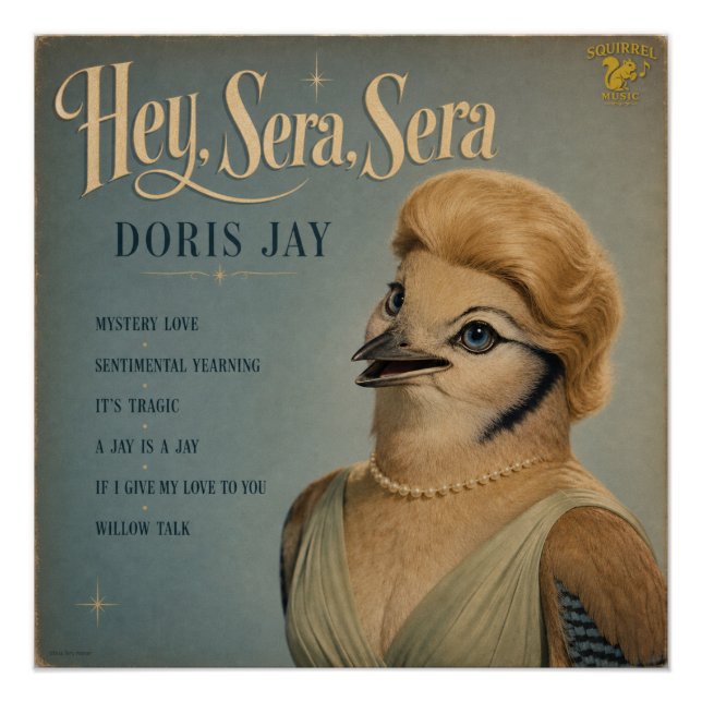 Pôster Álbum de Doris Jay: uma Paródia (Frente)