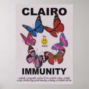 Poster Álbum de Imunidade Clairo