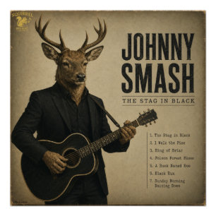 Pôster Álbum de Johnny Smash: uma Paródia