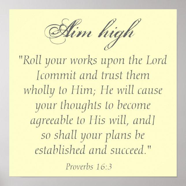 Pôster Alcançar (Frente)