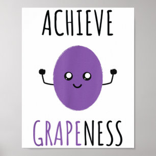 Poster Alcançar Gness - Kawaii Estilo G