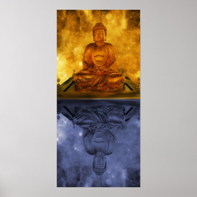 Poster Alcançar o equilíbrio (Frente)