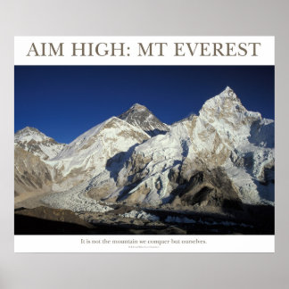 Pôster Alcance Alto: Monte Everest
