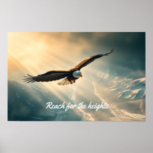 Poster Alcance para as alturas