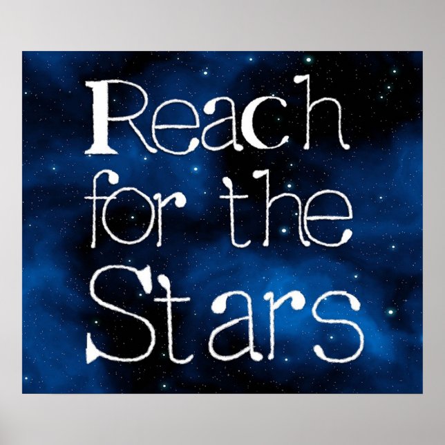 Poster Alcance para as Estrelas (Frente)