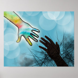 Poster Alcance para fora