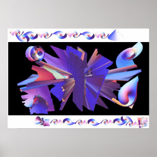 Pôster Alcance para fora à infinidade