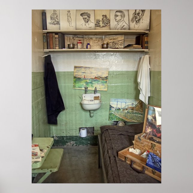 Pôster Alcatraz Artist Cell (Frente)