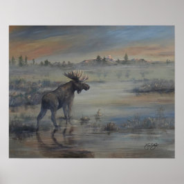 Poster Alce Majestoso