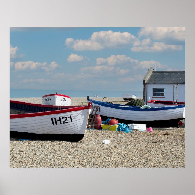 Poster Aldeburgh Beach (Frente)