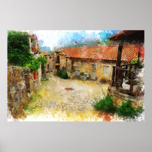 Poster Aldeia das Montanhas, Casal de São Simåo Portugal