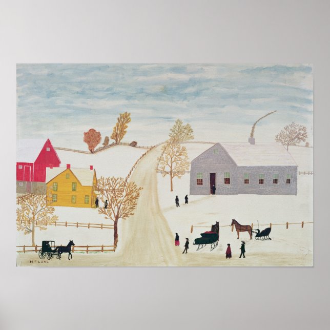 Pôster Aldeia de Amish (Frente)