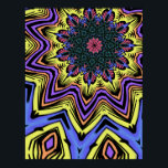Poster Aldeia de Colagem Bold Pop Art Mandala, Conjunto A<br><div class="desc">Design brilhante,  corajoso e colorido. Pode ser personalizado adicionando seu próprio texto. Arte original ilustrada e projetada por Terri K. Jones. Copyright © 2019,  Collage Village e Terri K. Jones. Todos os direitos reservados.</div>