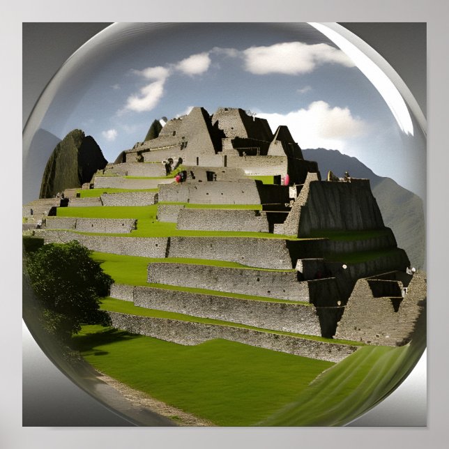 Poster Aldeia Incan no Vale Sagrado (Frente)