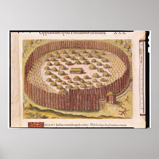 Pôster Aldeia Indígena Fortificada, de 'Brevis 2 (Frente)