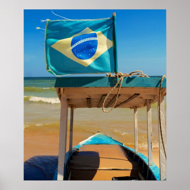 Pôster Aldeia Num Rio | Alter Do Chao, Pará / Brasil (Frente)