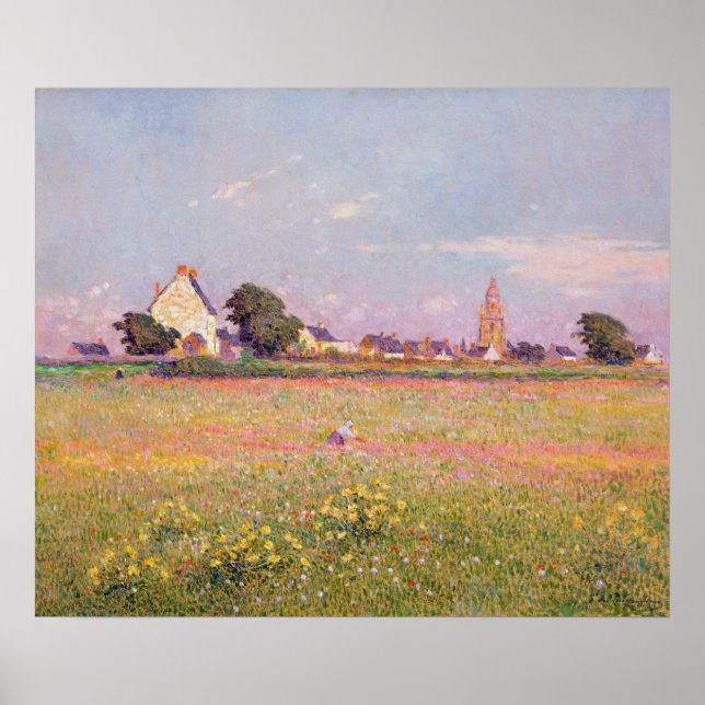 Poster Aldeia perto de Rouen (Frente)