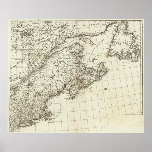 Poster Aldeias Nativas Americanas no Canadá (Frente)