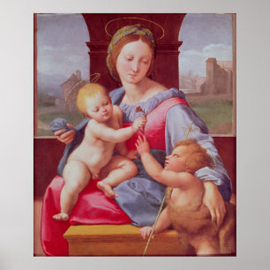 Poster Aldobrandini Madonna