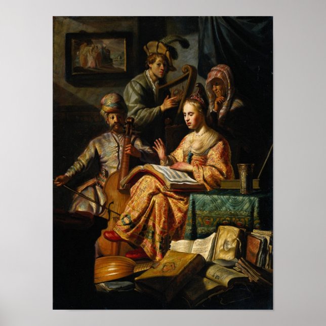 Pôster Alegação Musical (Frente)