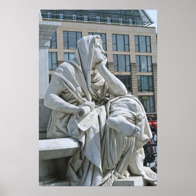 Poster Alegoria da Filosofia do Monumento a Schiller em B (Frente)