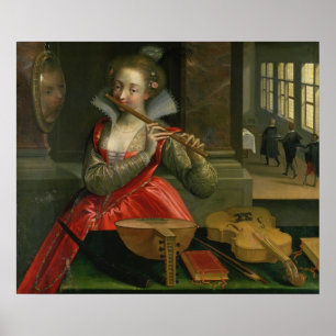 Pôster Alegoria da música, c.1600