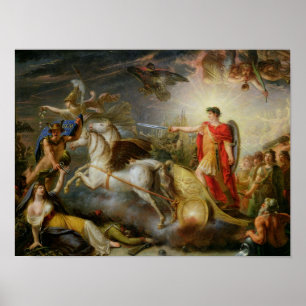 Poster Alegoria da rendição de Ulm