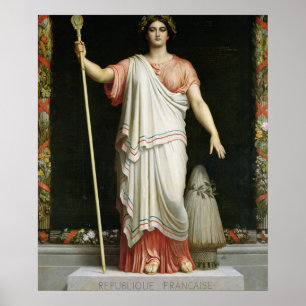 Pôster Alegoria da república, 1848