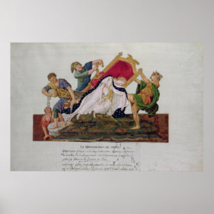 Pôster Alegoria da reviravolta do trono