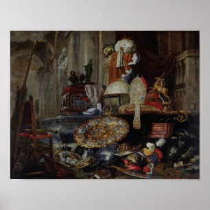 Poster Alegoria das vaidade do mundo, 1663