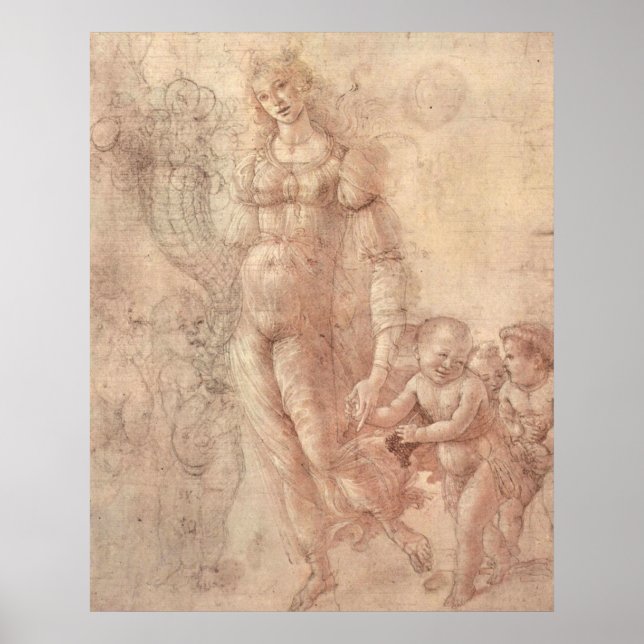 Pôster Alegoria de Abundância (Frente)