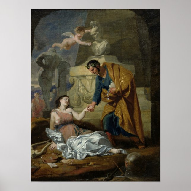 Pôster Alegoria de Artes e Patronagem (Frente)