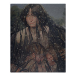 Pôster Alegoria de Glossy Noturno