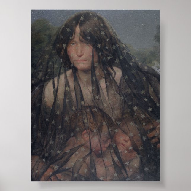 Poster Alegoria de Noite (Frente)