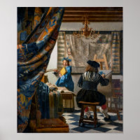 Alegoria de pintura | Johannes Vermeer |