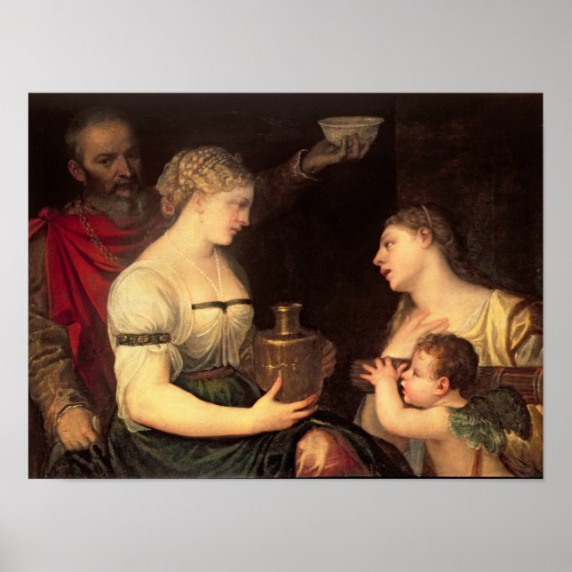 Poster Alegoria de vida casada (Frente)