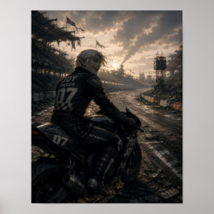 Poster Alegria / Corredor / Pista Sem Fim