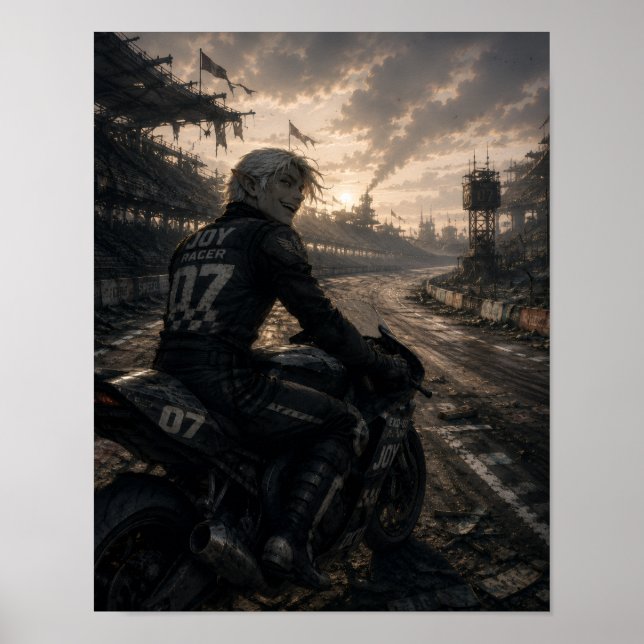 Poster Alegria / Corredor / Pista Sem Fim (Frente)