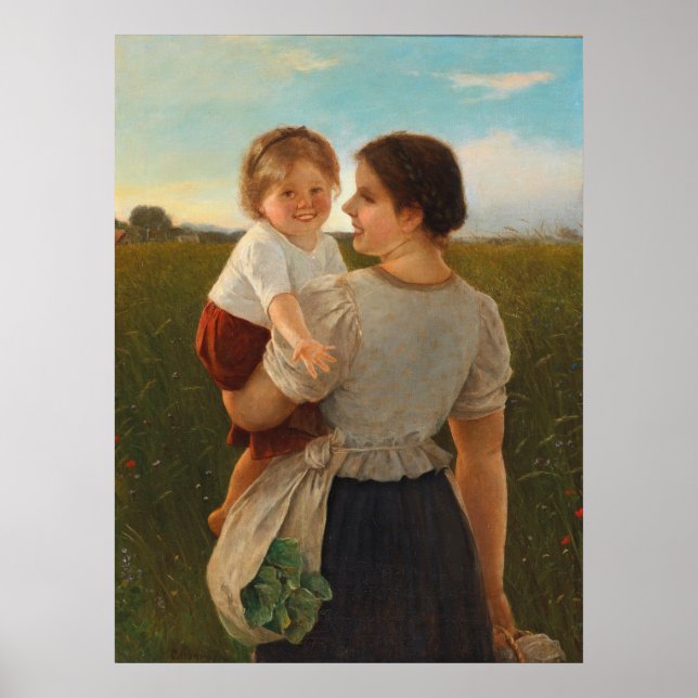 Poster Alegria da Mãe (Mãe e Filha Adoráveis) (Frente)