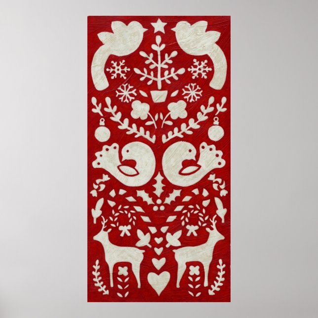 Poster Alegria de Natal II (Frente)