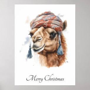 Poster Alegria de Natal no Deserto, personalizado
