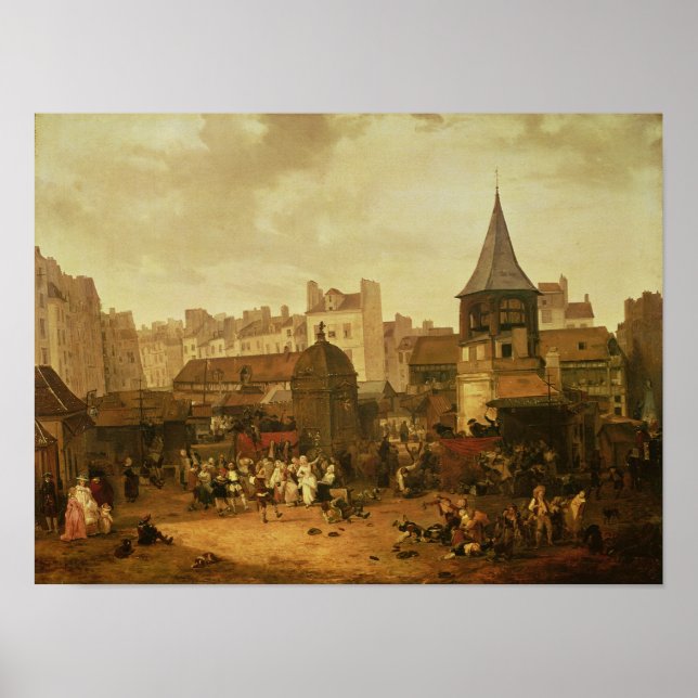 Pôster Alegria em Les Halles (Frente)