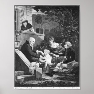 Poster Alegrias de ser um pai, c.1797