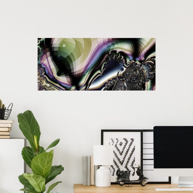 Poster Além da Existência (Escritório em casa)