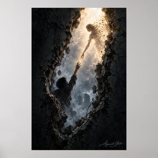 Poster Além da Luz (Frente)