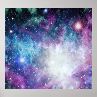 Poster Além do Abstrato do Cosmos Maravilhas do Universo