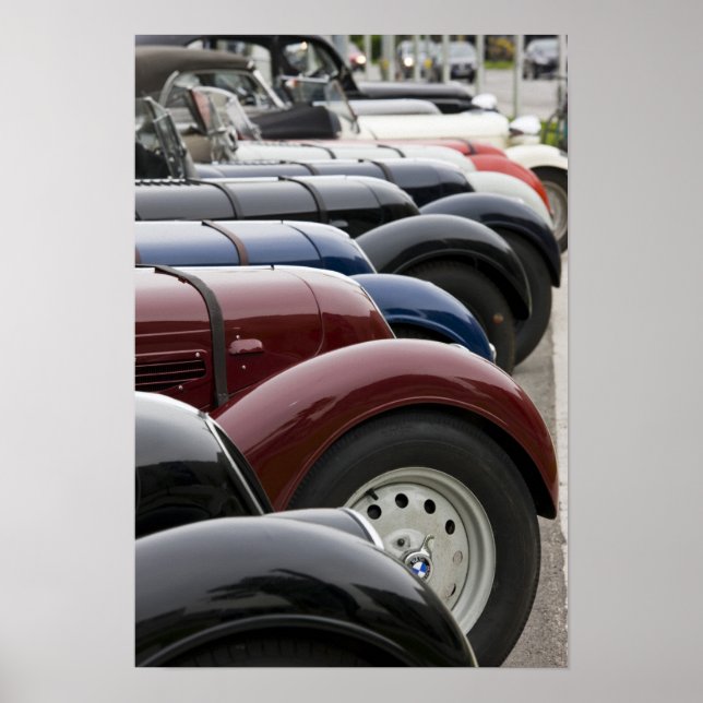 Pôster Alemanha, Bayern-Bavaria, Munique. BMW Welt Car (Frente)