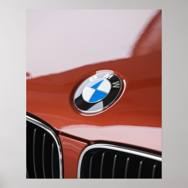 Pôster Alemanha, Bayern-Bavaria, Munique. BMW Welt Car 2 (Frente)