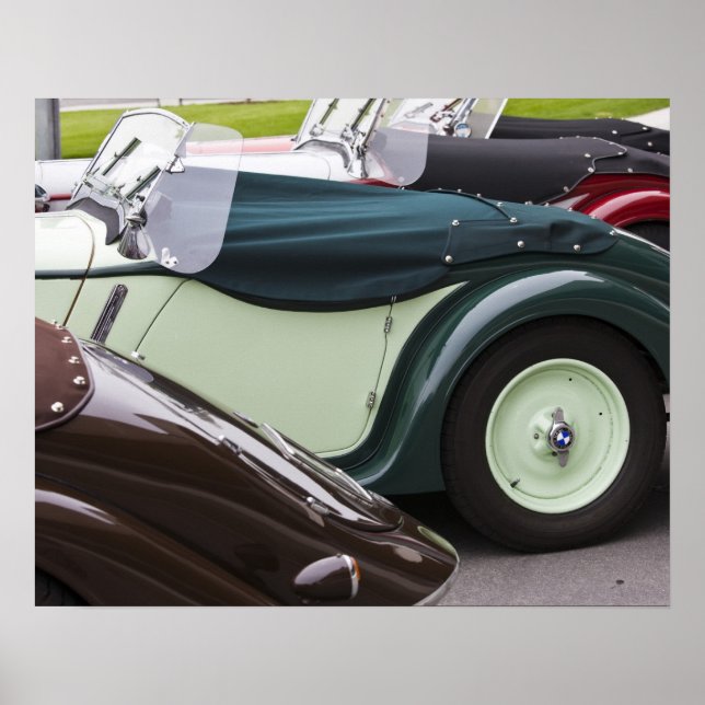Pôster Alemanha, Bayern-Bavaria, Munique. BMW Welt Car 4 (Frente)