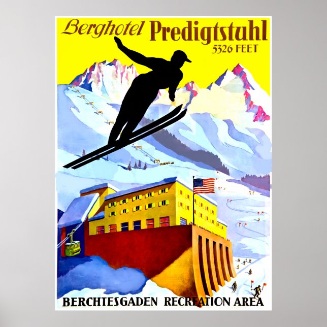 Poster Alemanha Berchtesgaden (Frente)